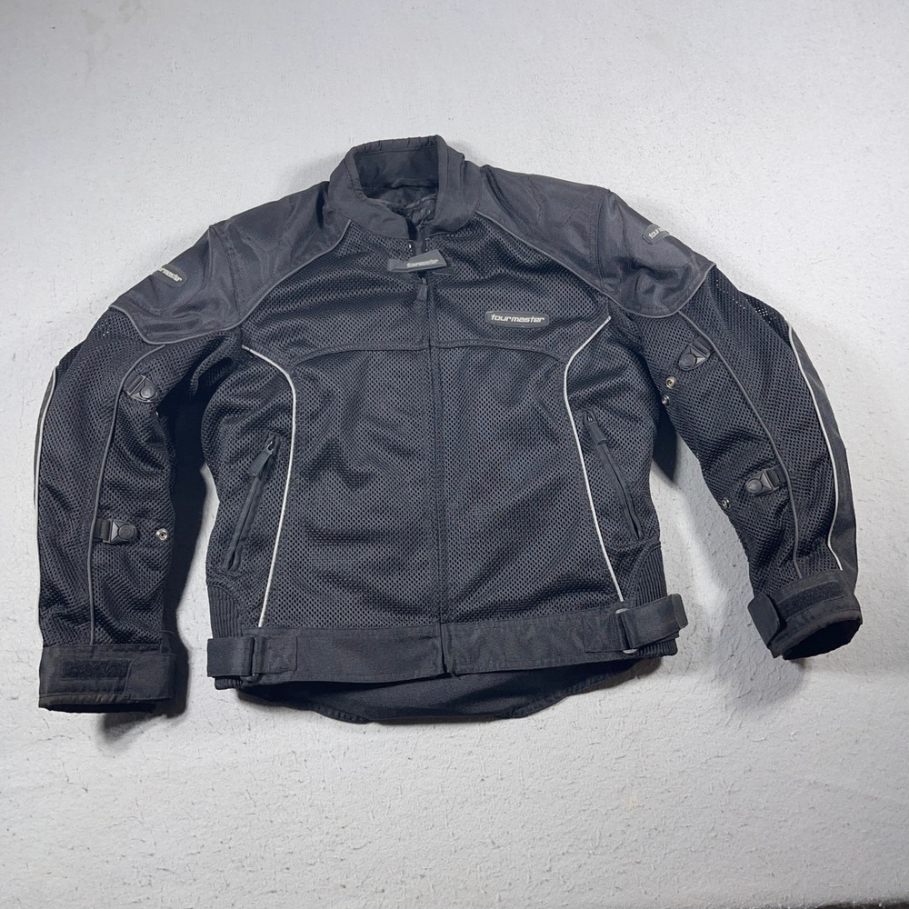 Tourmaster Jacket Women Medium Intake 3.0 Mesh Armored Black‎ Touring Lined